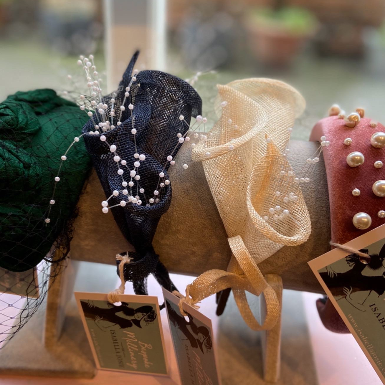 Isabella Josie Millinery Fascinators for sale in Cherry Vintage, Chichester