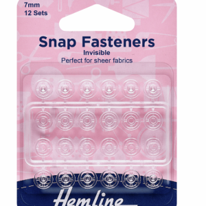 Snap Fasteners invisible