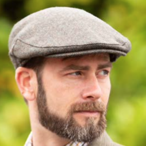 Cheshire Wool Flat Cap Spruce