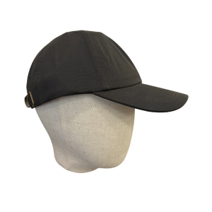 Olive Green Wax Baseball Cap by Denton for Isabella Josie, Arundel Mens Hat and Cap Shop