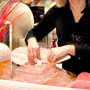 the art of millinery: hat wiring demonstration